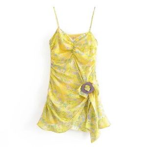Dubois Freedom Mini dress in yellow
